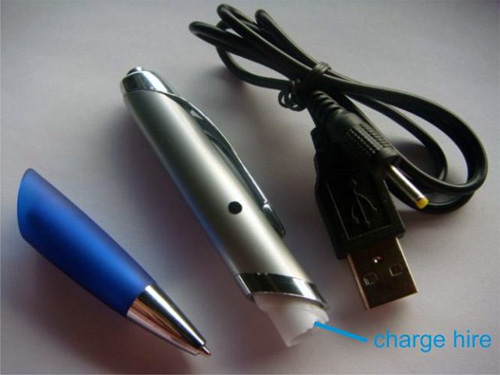 Шпионская Bluetooth-гарнитура, вмонтированная в ручку-2