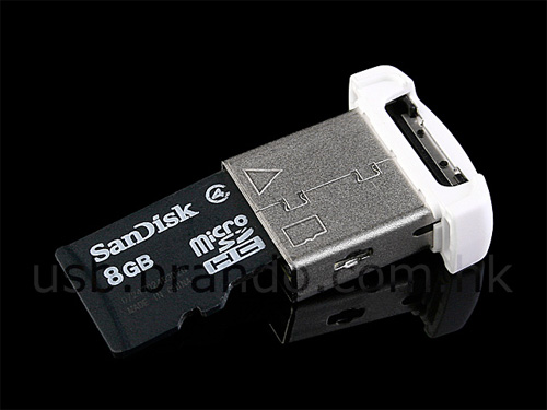 EagleTec USB NanoSac: двухграммовый кардридер для карт microSD