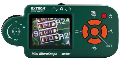 Extech MC108: бюджетный электронный микроскоп