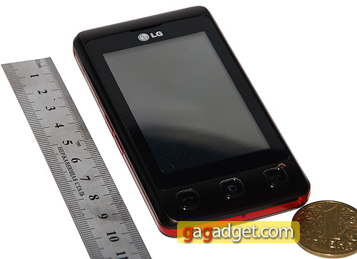 Хочу печенья: обзор симпатичного сенсорного телефона LG KP500-2