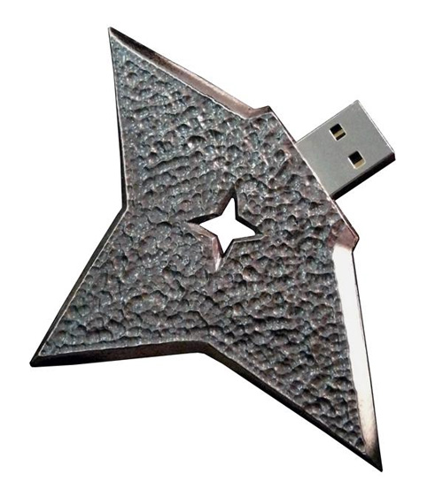 Оружие ниндзя: USB-сюрикен-4