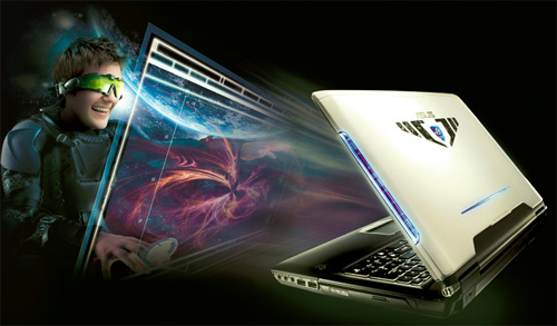 Игровые ноутбуки Asus G51, G60 и W90 на выставке Computex-3