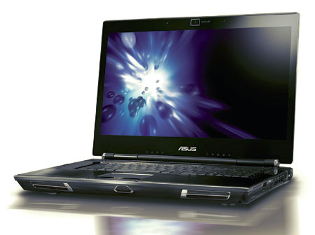 Игровые ноутбуки Asus G51, G60 и W90 на выставке Computex