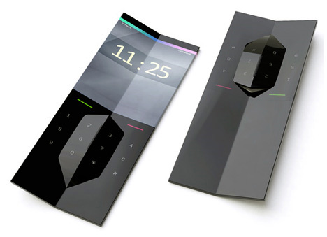 Камбала: концепт складного телефона-гарнитуры с гибким дисплеем-2