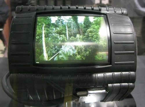 LG показала на выставке SID 2009 свой гибкий дисплей