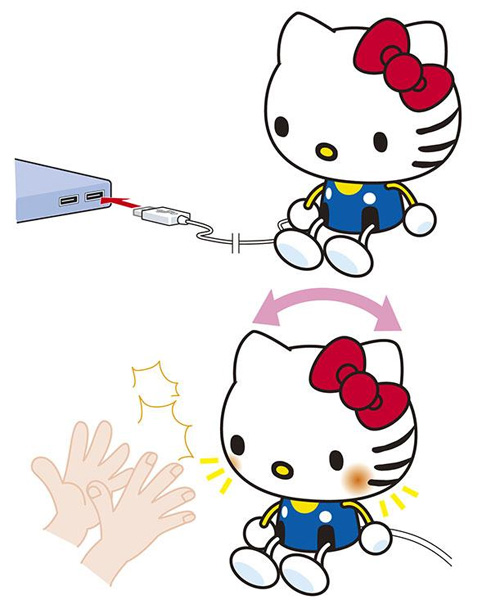 USB-компаньон в виде Hello Kitty-2