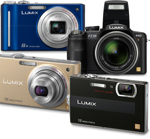 Panasonic представил компактные камеры LUMIX 2009 года