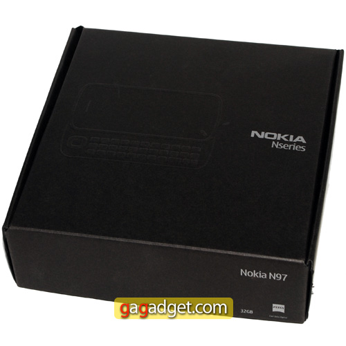 Распаковка Nokia N97 (видео)