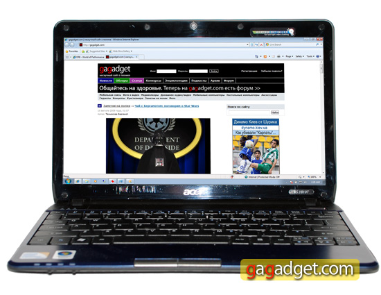 Новая надежда: обзор 11-дюймового ноутбука Acer Aspire Timeline 1810T