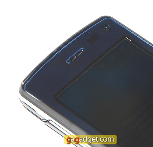 Прозрачный кристалл: видеообзор телефона LG GD900 Crystal-3