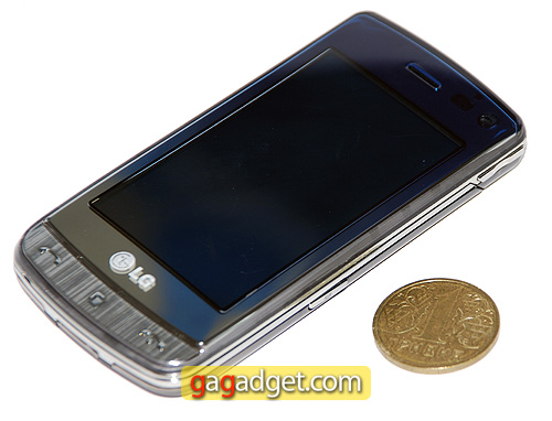 Прозрачный кристалл: видеообзор телефона LG GD900 Crystal-4