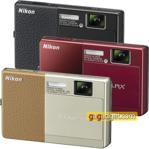 Nikon Coolpix S70: сенсорный OLED-дисплей и видеосъемка 720p (видео)