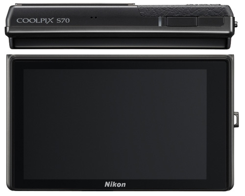 Nikon Coolpix S70: сенсорный OLED-дисплей и видеосъемка 720p (видео)-4
