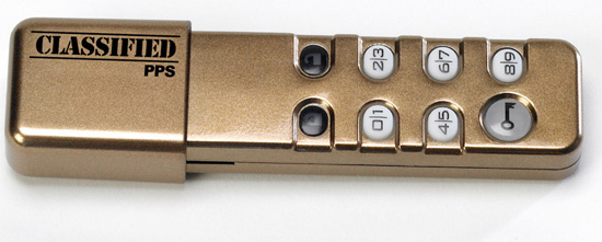 USB-флешка с пин-кодом и 256-битным шифрованием данных-3