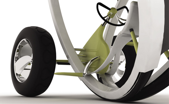 Концепт городского трицикла Triclo-5