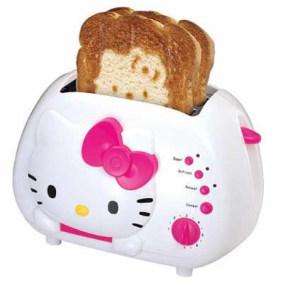 Кавайный тостер Hello Kitty