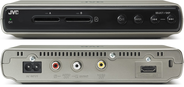 JVC CU-VS100: медиаплеер с функцией копирования SD-карт-2