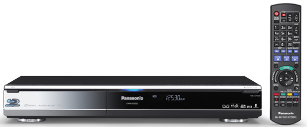 Blu-ray рекордеры Panasonic с встроенными HDD и возможностью записи спутникового ТВ-2