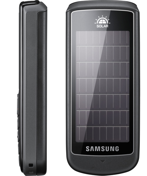 Samsung E1107: недорогой телефон с солнечной батареей-2
