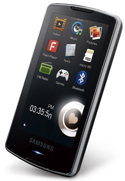 Samsung YP-M1: первый медиаплеер на платформе NVIDIA Tegra 