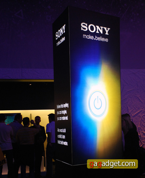 Павильон Sony на выставке IFA 2009 своими глазами: фоторепортаж