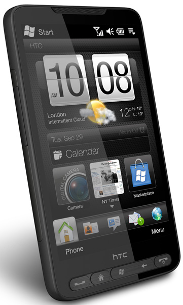 HTC HD2: первый WM-коммуникатор с интерфейсом Sense и процессором 1 ГГц-5