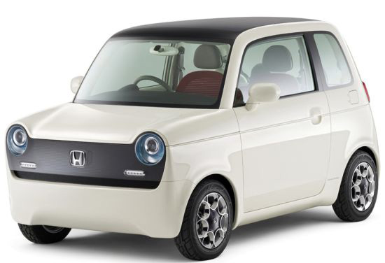 Honda EV-N: концепт городского электромобиля в стиле ретро