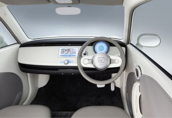 Honda EV-N: концепт городского электромобиля в стиле ретро-5