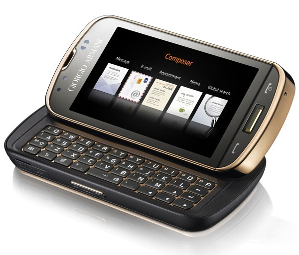 Windows-телефон Samsung B7620 Giorgio Armani похожий на Nokia N97 Mini
