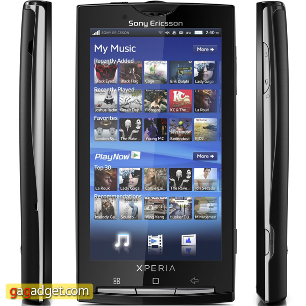 Sony Ericsson Xperia X10: Android 1.6, 4-дюймовый экран и гигагерцевый процессор-3