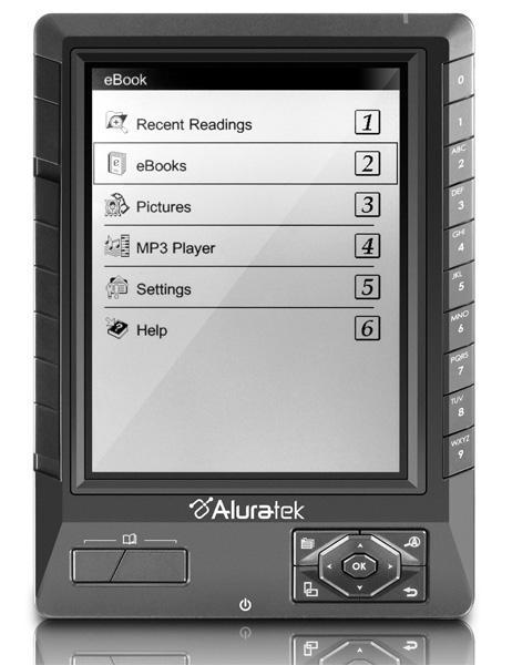 Aluratek Libre PRO: первый в мире ебук с ЖК-дисплеем-5