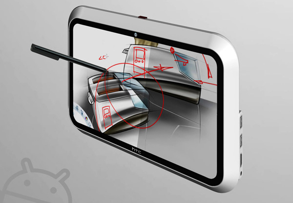 HTC evolve: любопытный концепт планшета на андроиде-4