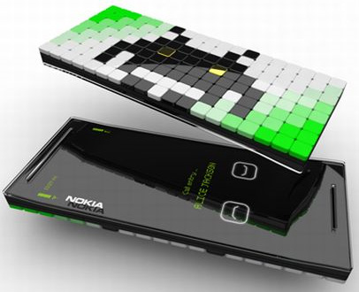 Nokia Unick: концепция персонализации задней панели телефона