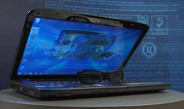 Технопарк: ноутбук Acer Aspire 5738DG с 3D-экраном