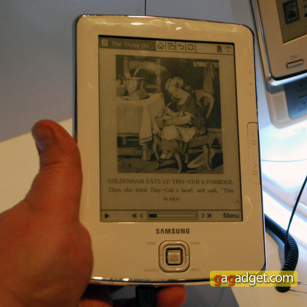 Samsung на CES 2010: 4 электронные книги-6