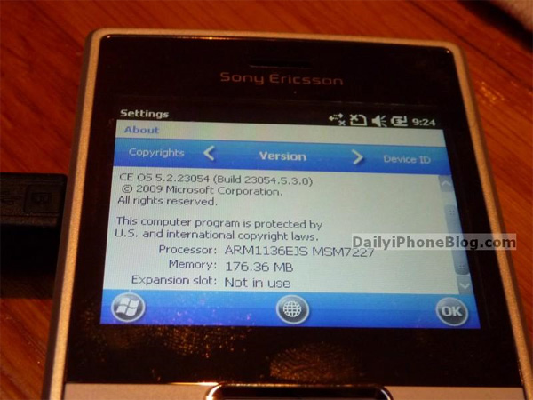 Sony Ericsson Faith: Windows-телефон с QWERTY (слухи)-4
