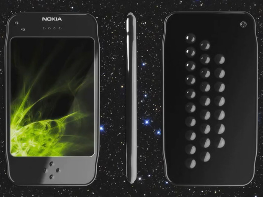 Ovi Orion: концепт сенсорного телефона Nokia с QWERY-клавиатурой (видео)