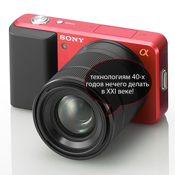Sony планирует выпустить собственную гибридную камеру уже в 2010 году