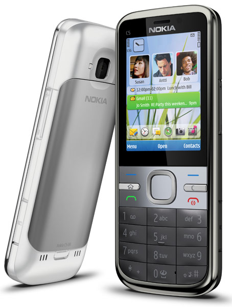 Nokia C5: недорогой смартфон в тонком корпусе
