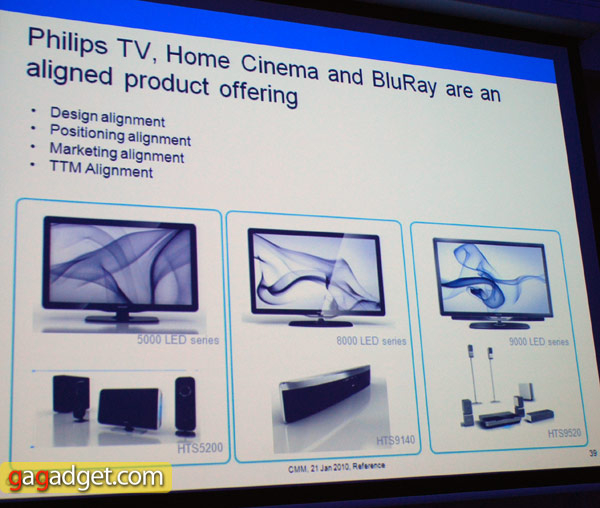 Презентация ЖК-телевизоров Philips 2010 года: репортаж-7