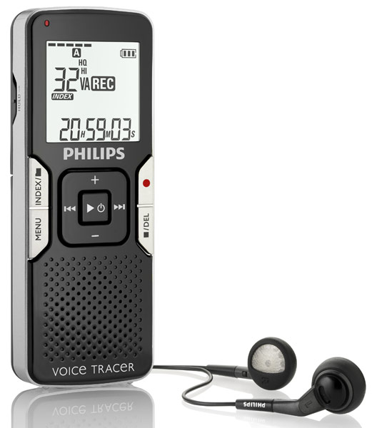 Philips Voice Tracer: линейка цифровых диктофонов 2010 года-4