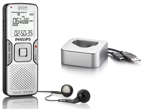 Philips Voice Tracer: линейка цифровых диктофонов 2010 года-8