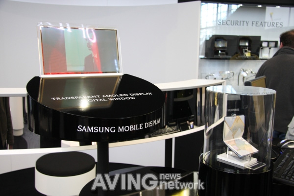 Сказочные AMOLED-дисплеи Samsung на CeBIT 2010: "цифровое окно" и ePassport