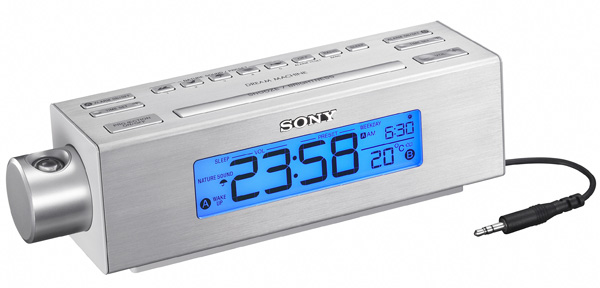 Sony ICF-C717PJ: настольный будильник с радиоприемником и проекционными часами