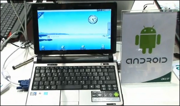 Технопарк: ноутбуки Acer и MSI на выставке CeBIT 2010
