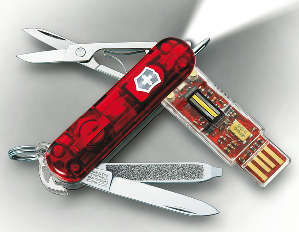 Victorinox Secure: швейцарский армейский нож с защитой данных