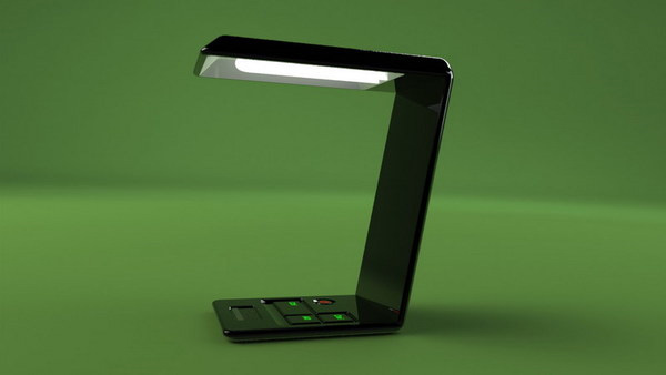 Lamptop: концепт настольной лампы, имитирующей ноутбук-4