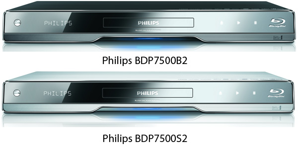 BD-плееры Philips BDP7500B2 и BDP7500S2 за 3000 гривен каждый