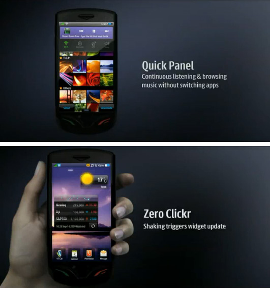 Интерфейс Samsung TouchWiz 3 версии на видео-3