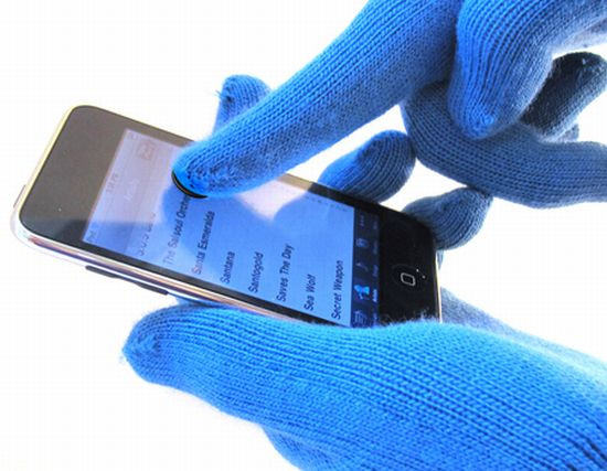 Digits: перчатки для работы с ёмкостными экранами сенсорных телефонов-4